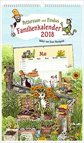 Pettersson und Findus Familienkalender 2018 - Oetinger Verlag