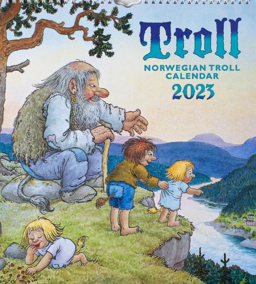 Troll Kalender Lidberg 2023 Aune Forlag