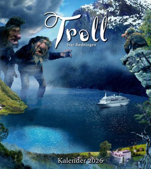 Troll-Kalender Rødningen 2026 Aune Verlag