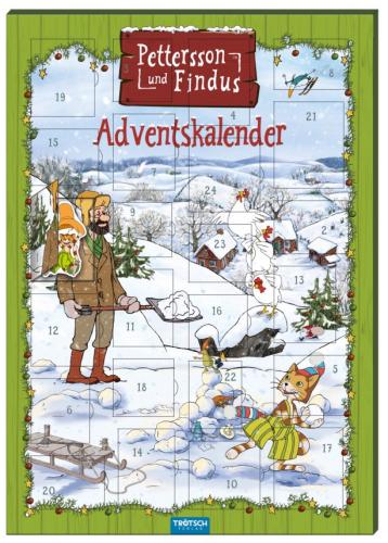 Magnet-Adventskalender Pettersson und Findus - Trötsch Verlag