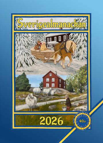 Sverigealmanackan - Kalender 2025 SwallingsVerlag