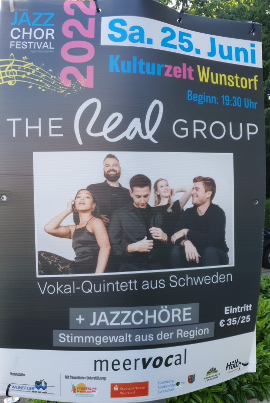 Konzert The Real Group © Wolfgang Sander 2022