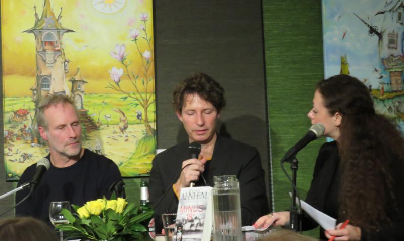 Wolfram Koch, Stefan Ahnhem, Shelly Kupferberg © Wolfgang Sander
