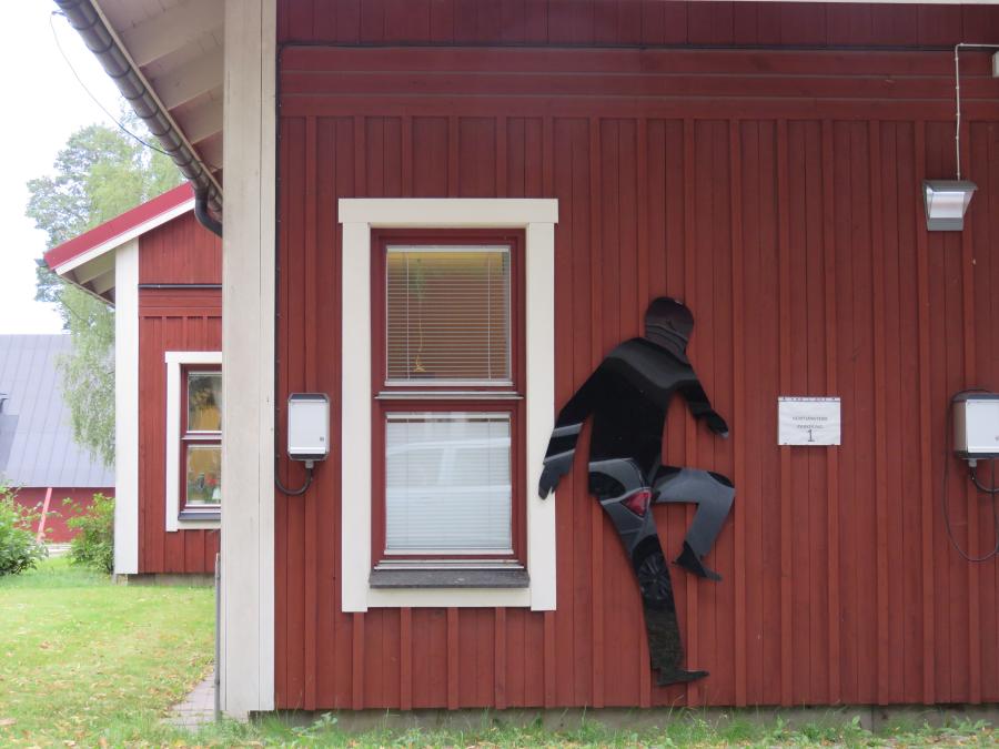 Im Pflegeheimen Heden in Malmköping stieg der "Hundertjährige" aus dem Fenster © Wolfgang Sander