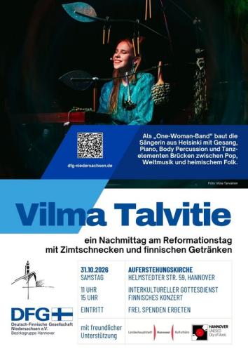 Nachmittagskonzert mit Vilma Talvitie � DFG
