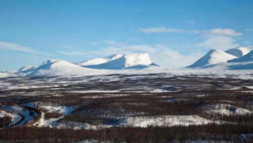 Lapporten - die bekannteste Bergsilhouette Lapplands © NDR