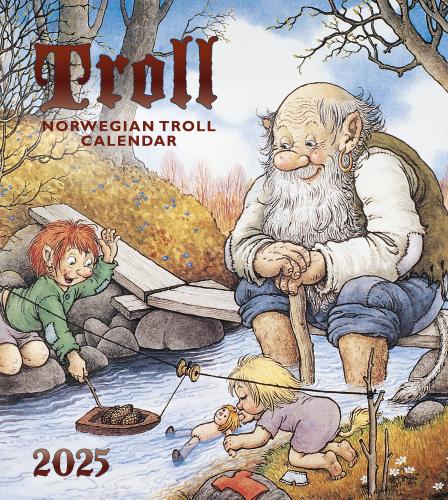 Troll Kalender Lidberg 2025 Aune Forlag