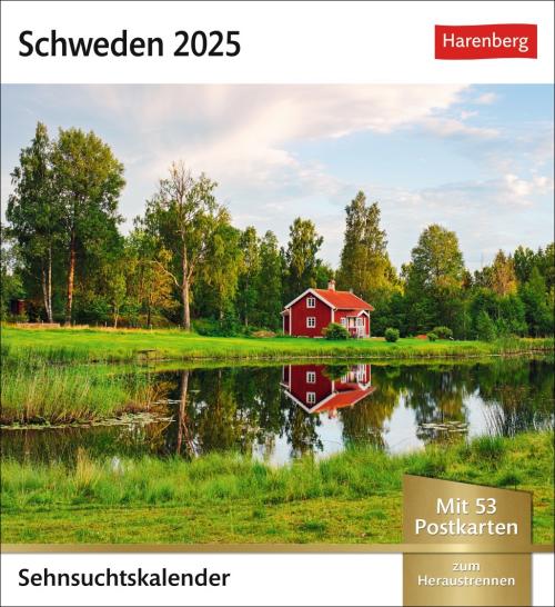 Sehnsuchts-Kalender Schweden Harenberg Verlag