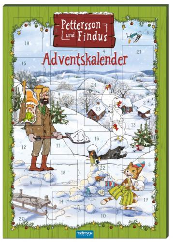 Magnet-Adventskalender Pettersson und Findus - Trtsch Verlag