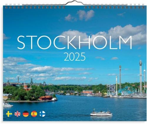 Burde Wandkalender Stockholm 2025  burde.com