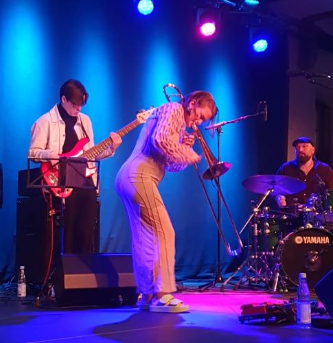 Ebba sman Jazz Quartett 2023 im Schlo Landestrost in Neustadt   Wolfgang Sander 2023