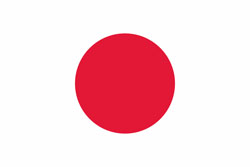 Flagge Japan